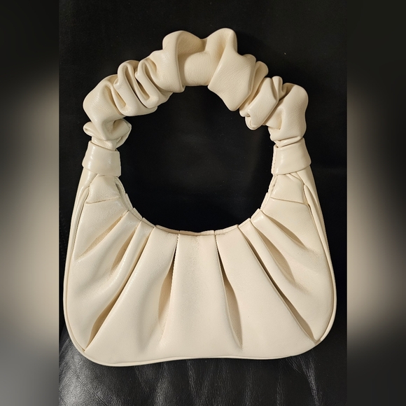 JW PEI White Gabbi Ruched Hobo Hangbag Bag NWOT - Picture 10 of 16